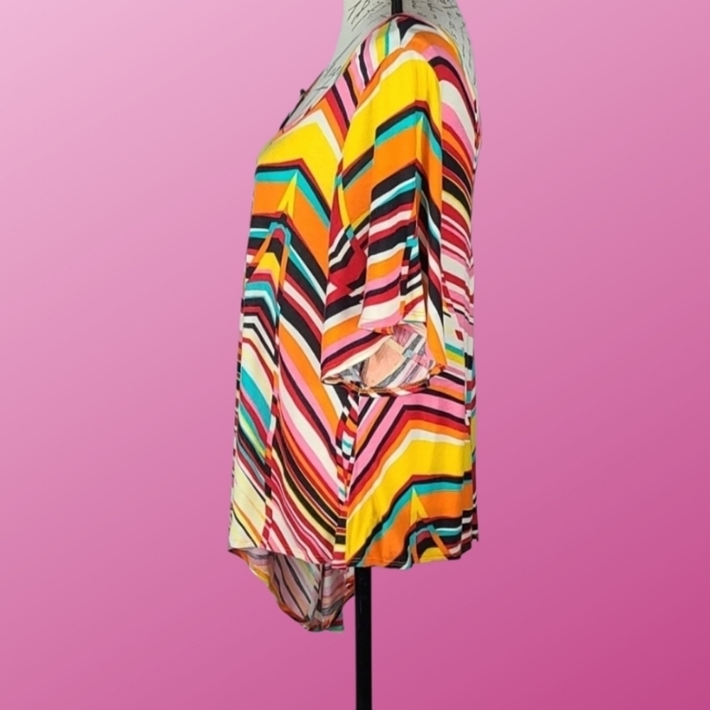 Retro Colorful Top - Picture 3 of 6